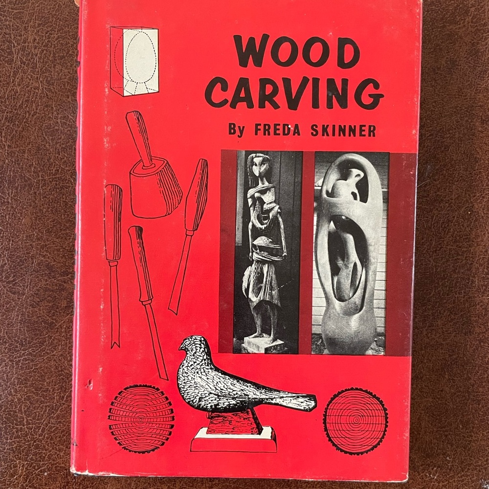 Collector’s Wood Carving by Freda Skinner